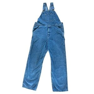 CRAFTSMAN Vintage Demin Bib Carpenter Overalls Size 40x32 NEW
